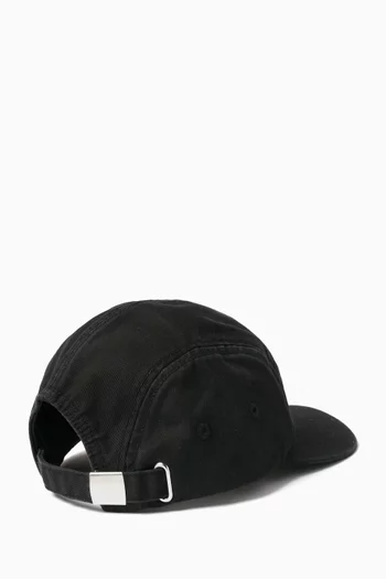 Numeric Logo Cap in Gabardine
