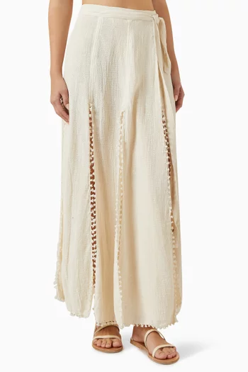 Holobox Maxi Skirt in Cotton