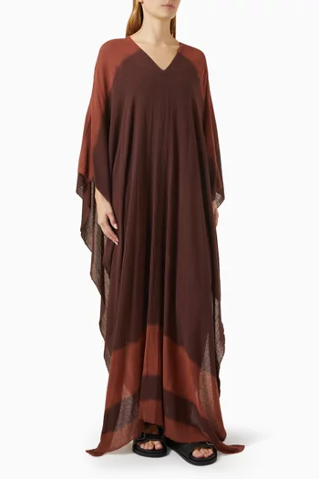Koyok Tie-dye Maxi Dress in Cotton
