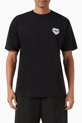 Heart Bandana T-Shirt in Cotton