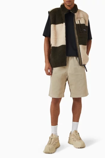 شورت جي بتصميم مصبوغ تويل قطن عضوي