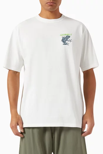 Sticky Frog T-shirt in Organic Jersey
