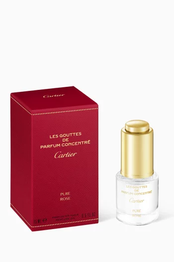 Les Bases A Parfumer Gouttes De Parfum Concentre Pure Rose, 15ml