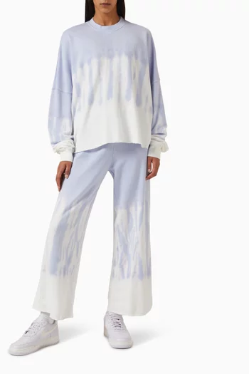 Rylan Tie-Dye Sweatshirt in Cotton Blend