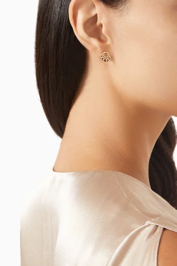 أقراط أميليا ماساي ذهب عيار 18