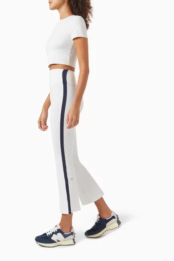 Raquel Cropped High-waisted Pants in Supplex Fabric