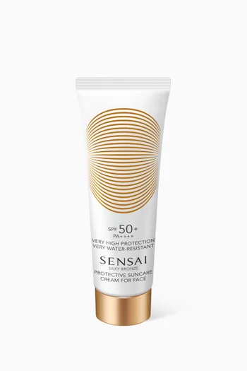 Silky Bronze Cellular Protective Cream For Face SPF 50+, 50ml