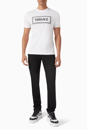 Logo T-shirt in Cotton Jersey