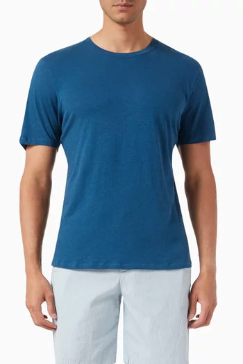 Lucio T-shirt in Linen Blend