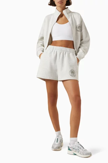 Vacation Oversized Zip Sweatshirt in Organic Cotton