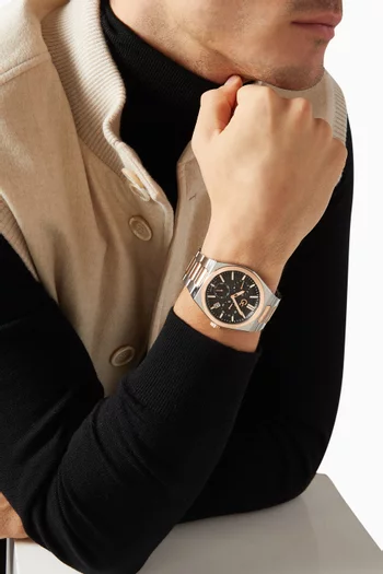 Prodigy Chronograph Stainless Steel Watch, 44mm