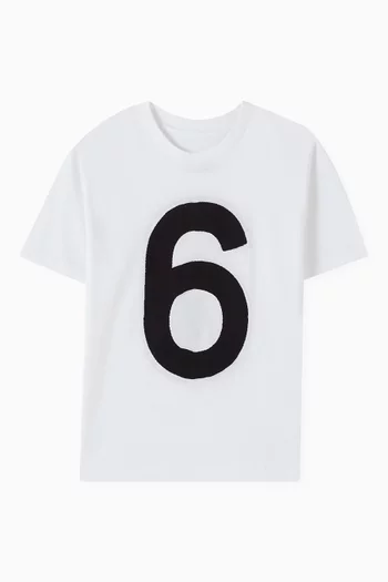 6 Logo T-shirt in Cotton
