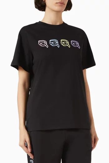 K/Ikonik Outline T-shirt in Cotton Jersey