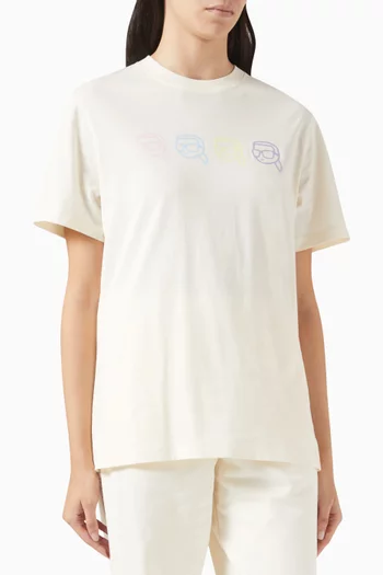 Ikonik 2.0 Outline T-Shirt in Organic Cotton