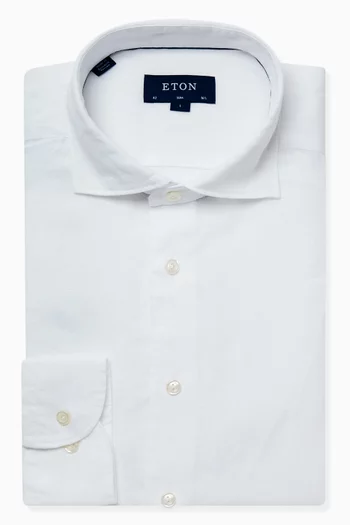 Solid Classic Shirt in Linen