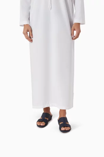 Cerchio Cucire Sandals in Leather