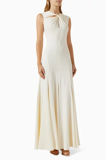 Phoebe Maxi Dress in Stretch-viscose