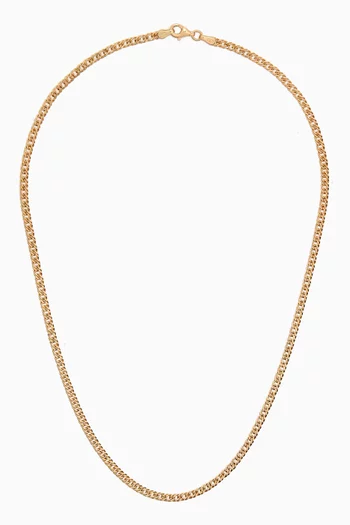 Cuban Luxe Chain Necklace in 18kt Gold
