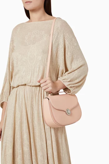 Medium Ghiera Bag in Leather