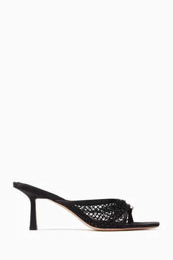 Staccato 70 Mules in Mesh