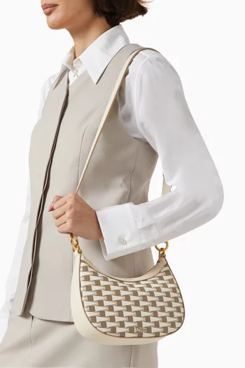 Ellipse Monogram Shoulder Bag in Canvas