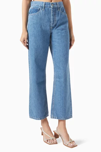 Georgina Straight-leg Jeans in Organic Cotton-denim
