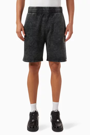 Overdye Sweat Shorts in Cotton