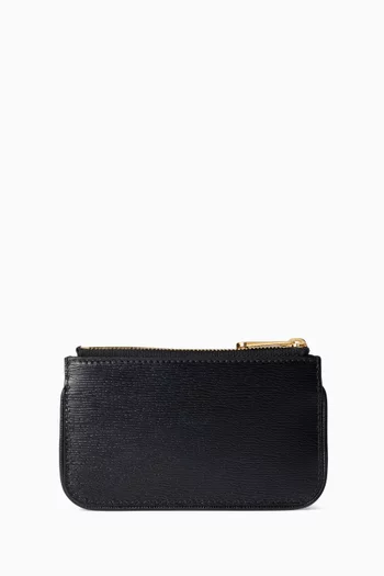 Zip Key Case in Leather