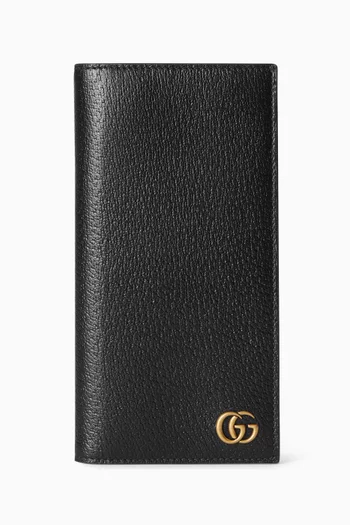 Long GG Marmont Wallet in Leather