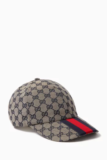قبعة بيسبول بشعار حرفي GG قنب