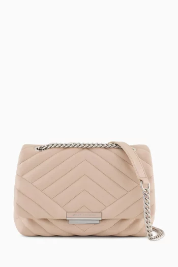 Medium Victoria Quilted Crossbody Bag
