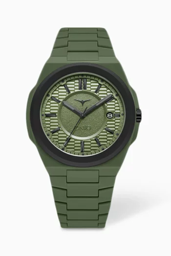 Aero Rival Xeno Quartz Polycarbonate Watch, 43mm