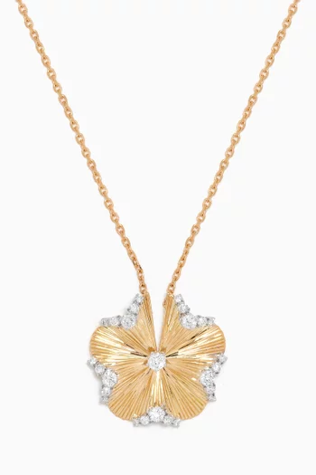 Alektra Diamond Necklace in 18kt Gold