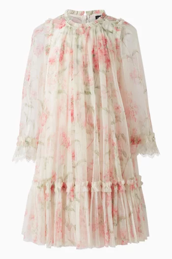 Summer Posy Dress in Recycled Nylon