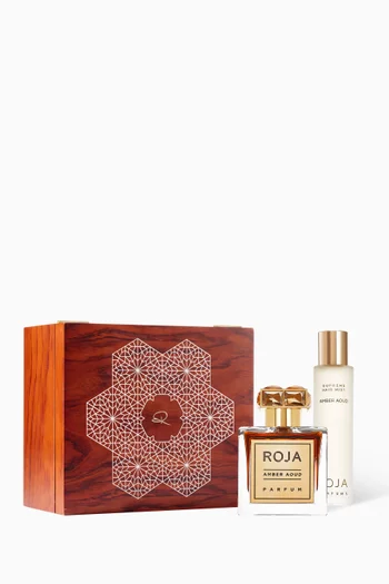 Amber Aoud Set - Exclusive Wooden Box
