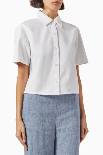 Boxy-fit Shirt in Cotton