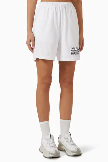 USA Wellness Club Gym Shorts in Cotton