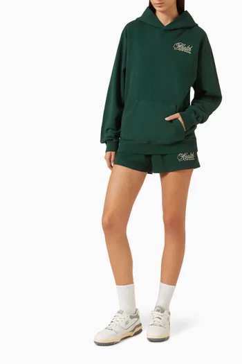 Health Script Disco Shorts in Cotton-jersey