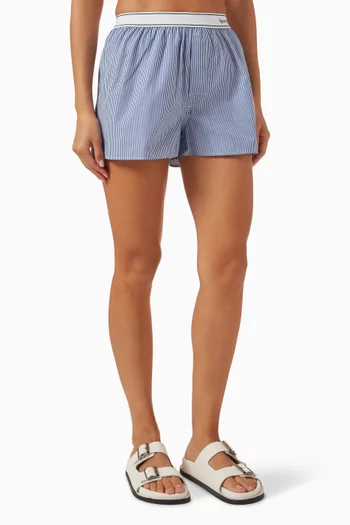 Serif Logo Boxers in Cotton