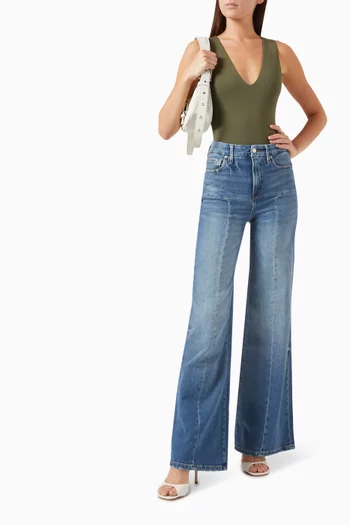 Good Waist High-rise Palazzo Jeans