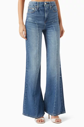 Good Waist High-rise Palazzo Jeans