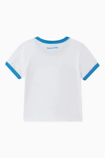 Be Nice Ringer T-shirt in Cotton