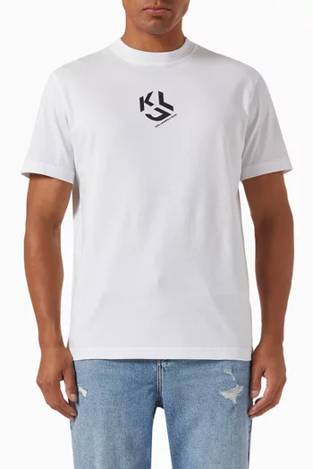 Monogram T-shirt in Organic Cotton