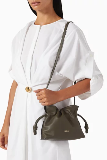 Mini Flamenco Clutch in Nappa Calfskin