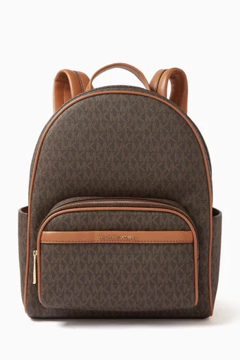 Bex Logo Packpack in Faux Leather