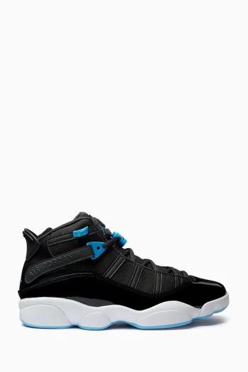 Buy Jordan Grey Jordan 6 Rings Sneakers For Men Online Ounass Bahrain