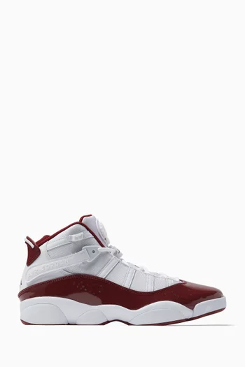 Buy Jordan White Jordan 6 Rings Sneakers For Men Online Ounass Bahrain