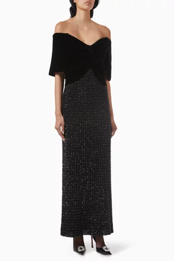 Avery Off-shoulder Dress