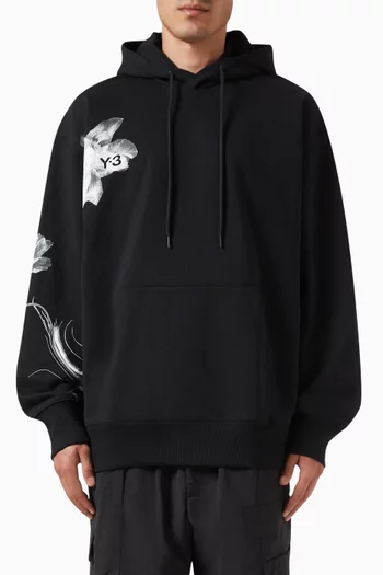 Graphic Hoodie in French Terry