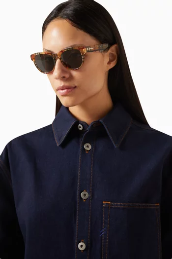 Phantos Cat-eye Sunglasses in Acetate